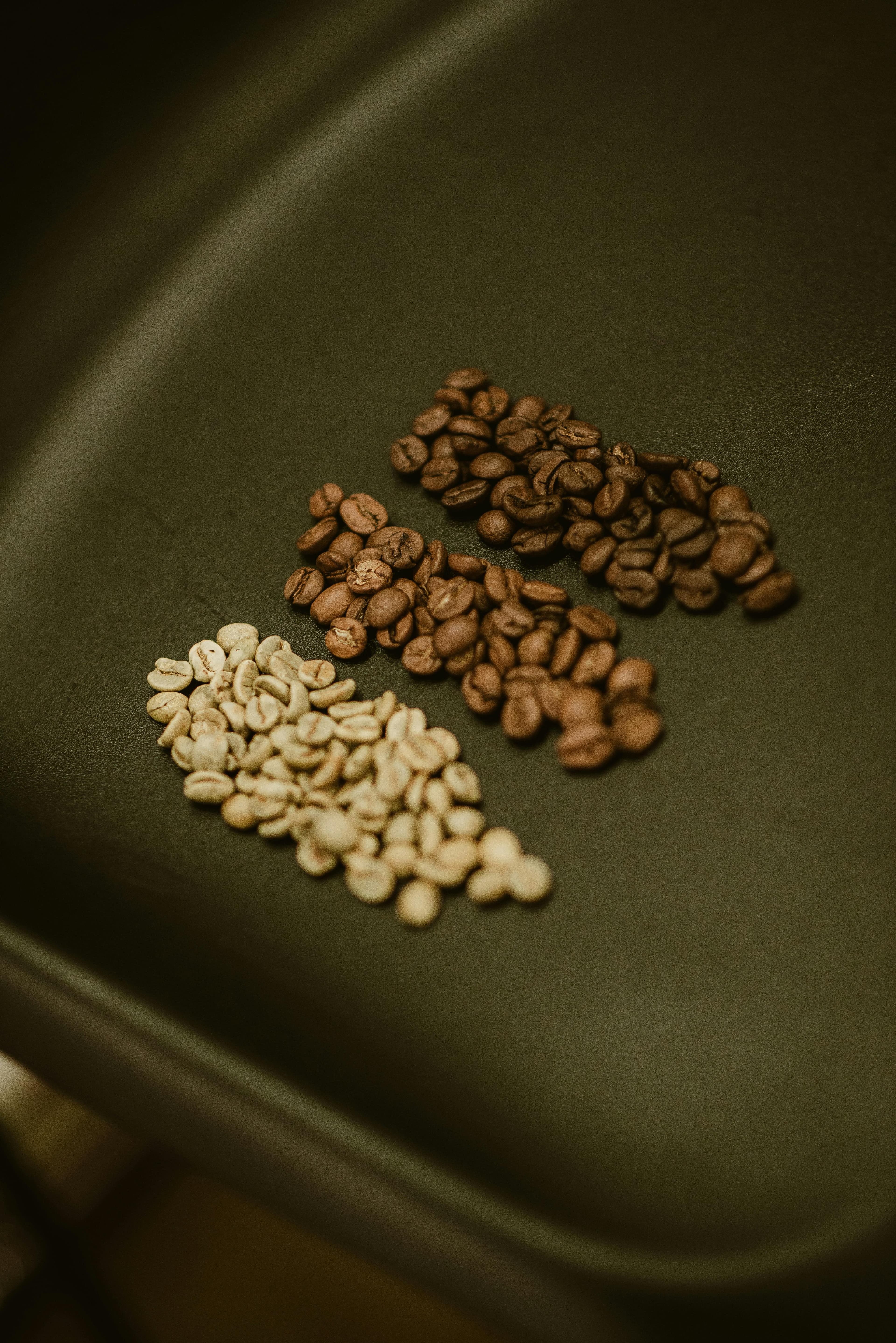 Green coffee beans